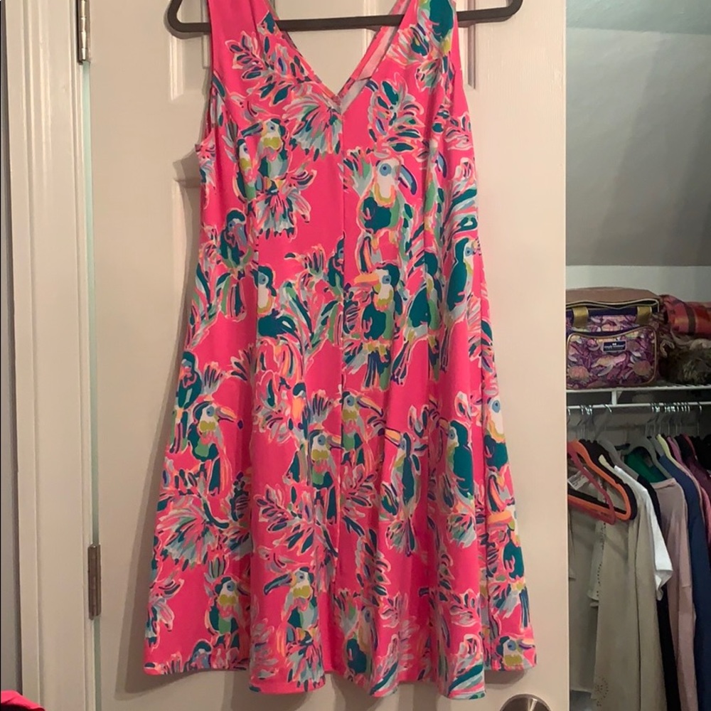 Lilly Pulitzer Dahlia Dress Toucan Can